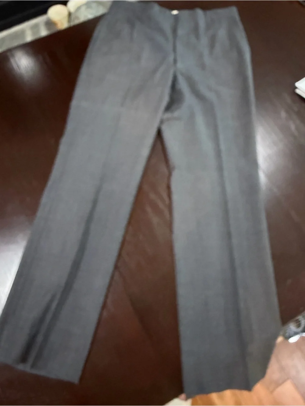Vintage Corbin Ltd Glen Plaid Suit Mens [46?] Grey 100% Wool